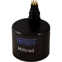 Millirad low power tilt sensor